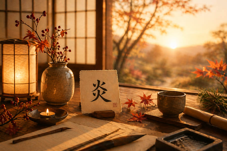 Cultural Symbolism of Fire in Japanese Names