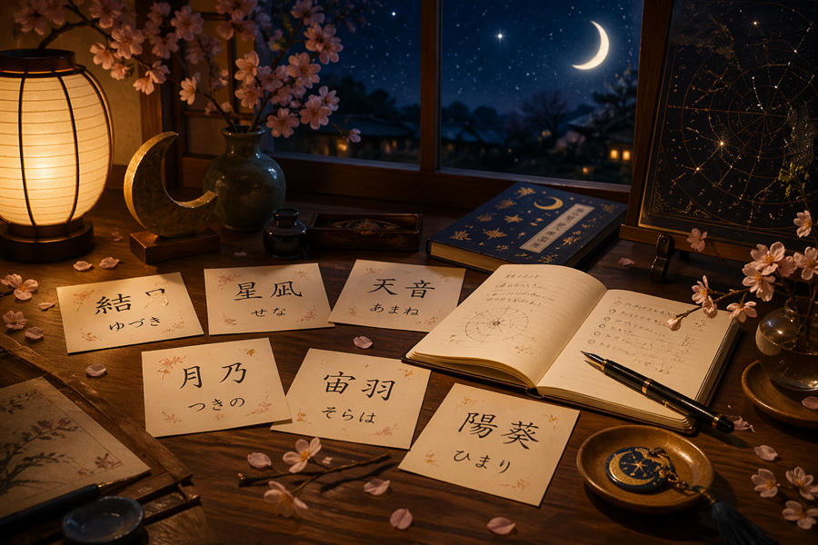 How to Choose a Japanese Name With a Cosmic Meaning