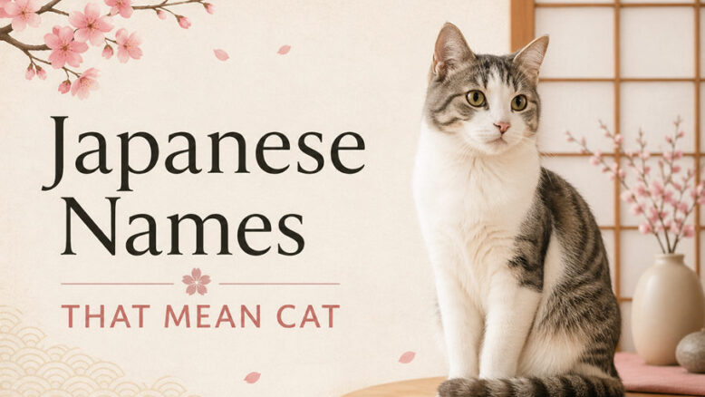 Japanese Names That Mean Cat