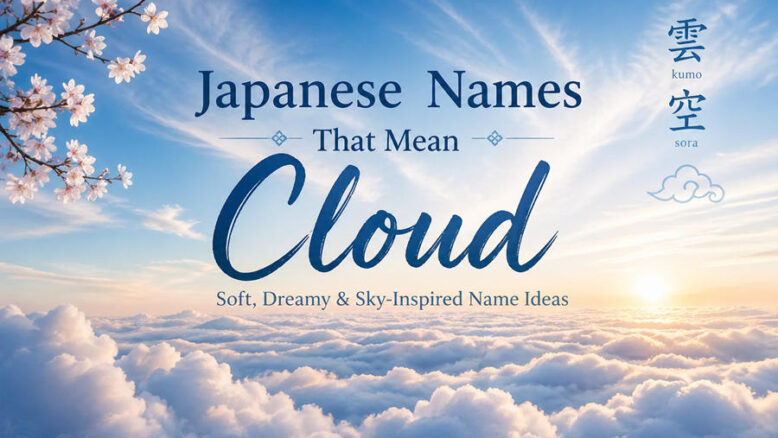 Japanese Names That Mean Cloud