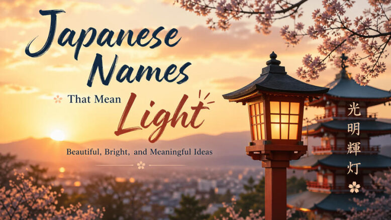 Japanese Names That Mean Light