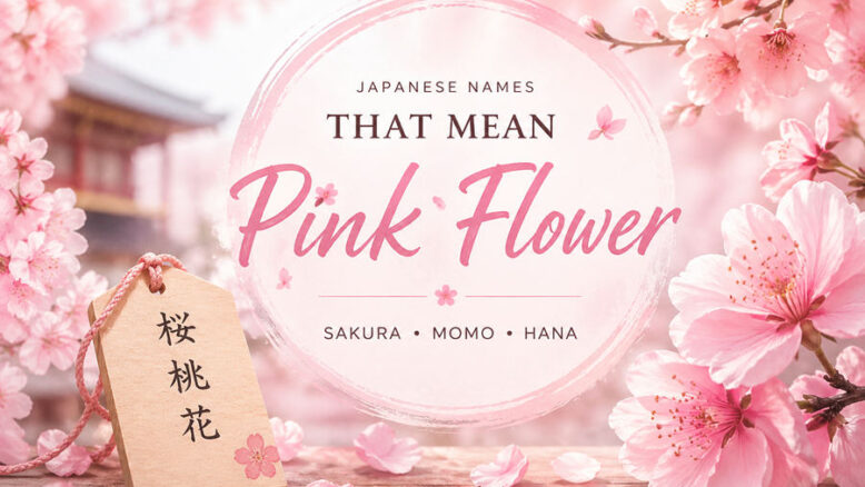 Japanese Names That Mean Pink Flower