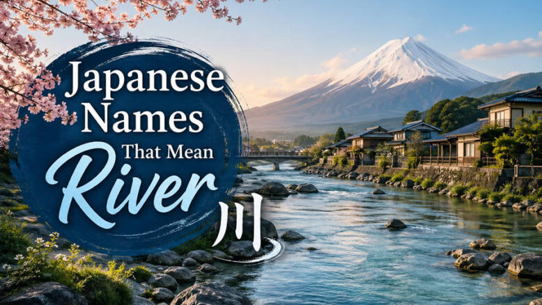 Japanese Names That Mean River