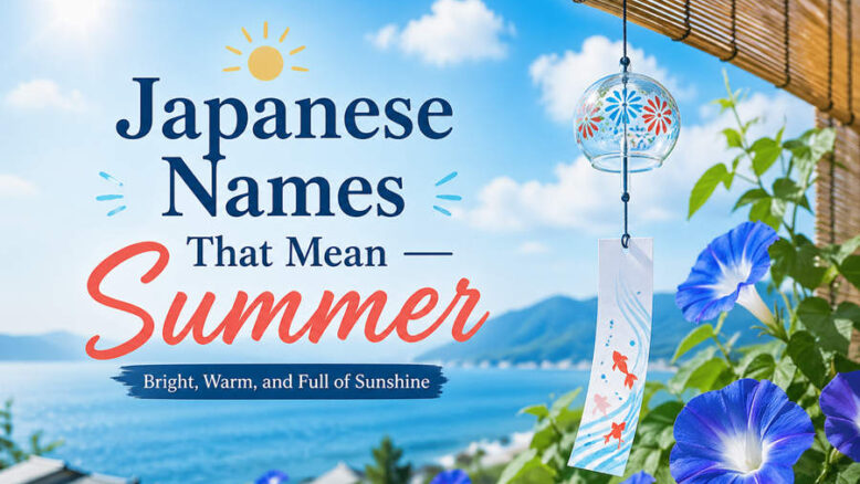 Japanese Names That Mean Summer