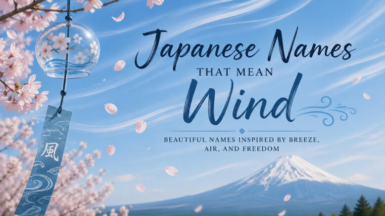 Japanese Names That Mean Wind