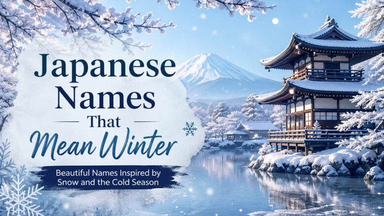 Japanese Names That Mean Winter