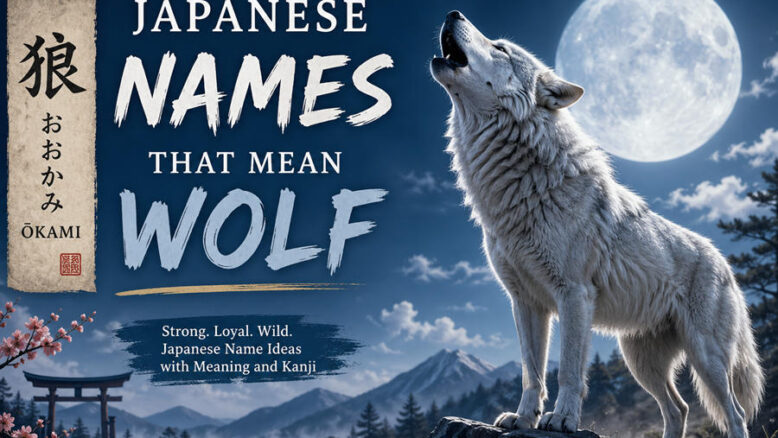 Japanese Names That Mean Wolf