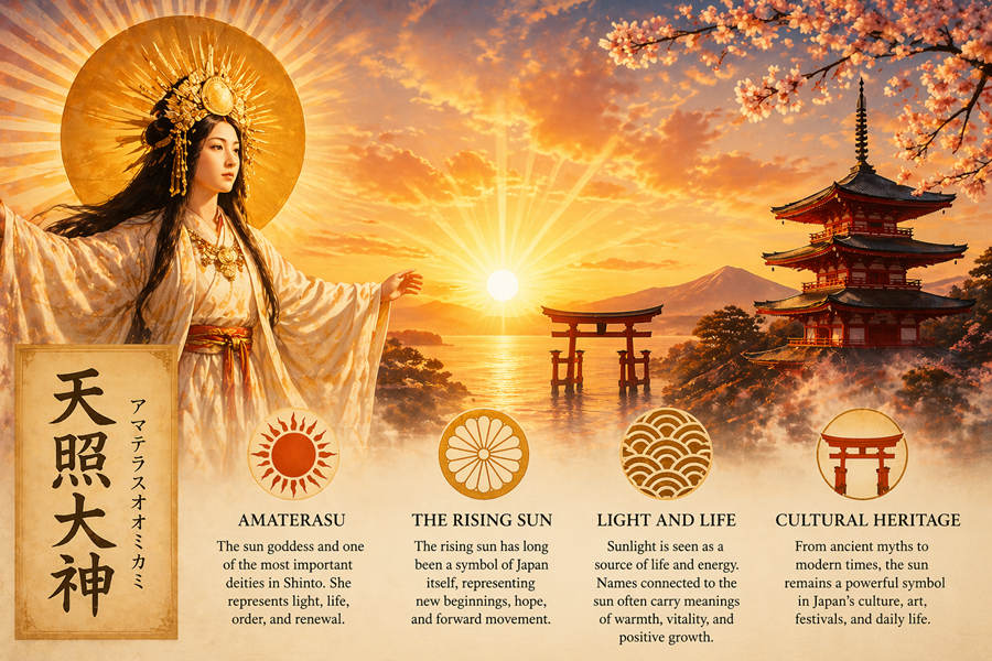 Mythology and Cultural Symbolism Behind Sun Names in Japan