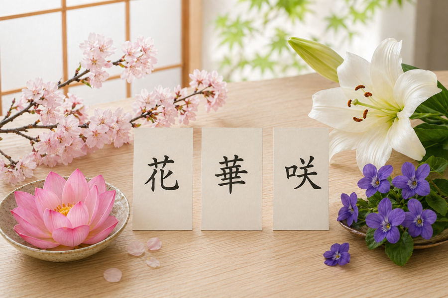 What “Flower” Can Mean in Japanese Names