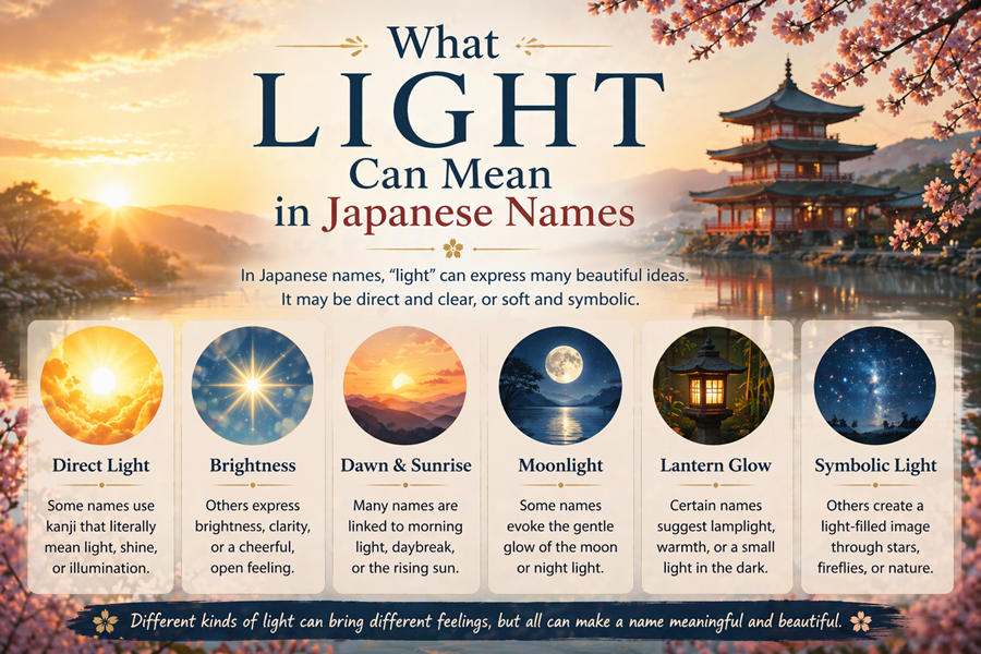 What “Light” Can Mean in Japanese Names